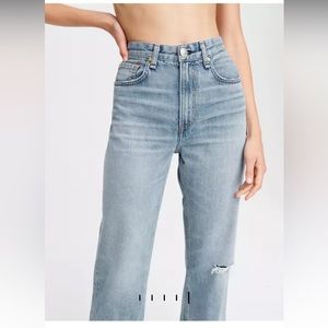Rag & Bone Ruth Super high rise straight